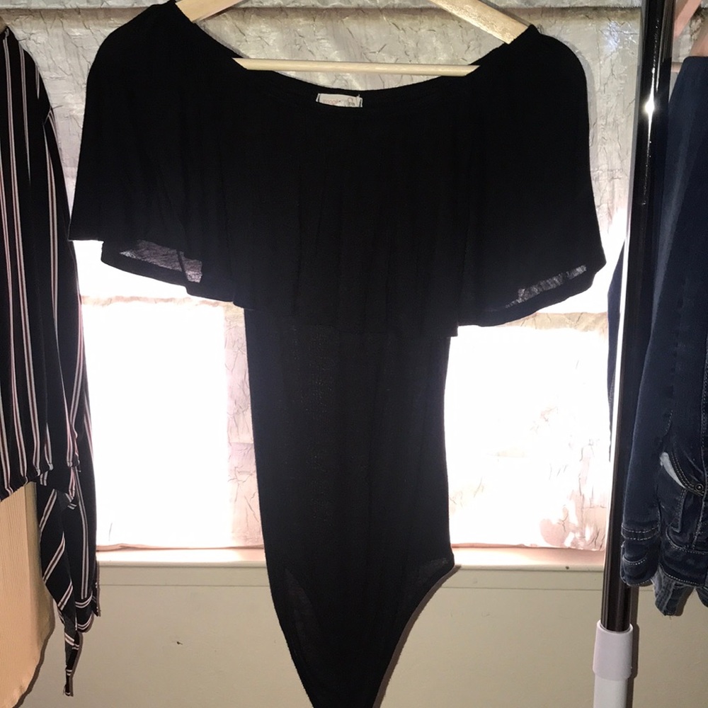 Image Nation Black Body Suit